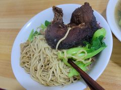 熏鱼干拌面-泰顺江南春面馆