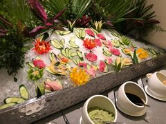 刺身-海口绿发希尔顿酒店-田园汇自助餐·三文鱼·海鲜