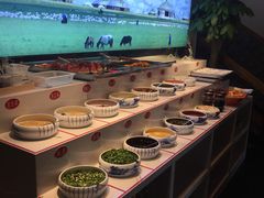 自助调料区-津门羊大爷·铜锅涮肉(黄河道店)