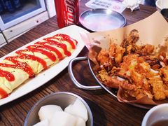 芝士鸡蛋卷-富乐满韩国正宗炸鸡韩国料理(虹泉路店)