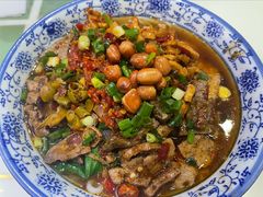 爆炒猪肝粉-湖南常德牛肉米粉(十梓街店)