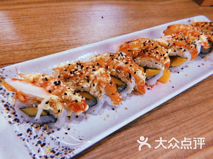 花道寿司(万博汇店)火炙玻璃虾图片 - 第1张