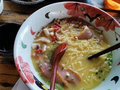 金桂花雕鸡汤面-千金一碗·宝岛一村(韩国街店)
