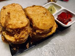 鸡蛋裹炸馒头片-小吊梨汤·北京菜·烤鸭(鸟巢店)