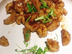 菱角爆虾仁-小放牛河北菜(军校店)