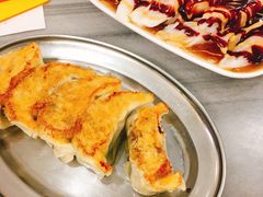 鲜肉韭菜煎饺-芬芳甜品(同福路店)