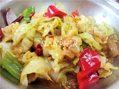 干锅包菜-东北酱骨头馆(蓁巷店)