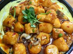干煸海鲜豆腐-家有美味(户部山二店)