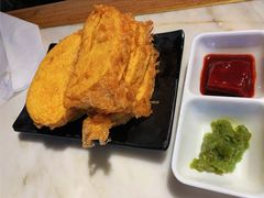 鸡蛋裹炸馒头片-小吊梨汤·北京菜·烤鸭(鸟巢店)