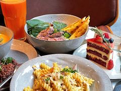 鸡肉培根奶油意面-Wagas沃歌斯(大学路店)