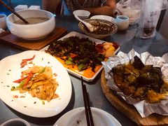 红烧肉焖茄子-鲜塘宴·千岛湖大鲫鱼(南湖店)