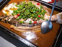-探鱼·鲜青椒爽麻烤鱼(苏宁广场店)