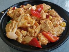 八珍豆腐煲-五台山正觉全素斋