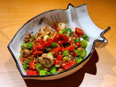 芽菜爆生肠-湘与香缘·湖南菜(王府井北京市百货大楼店)