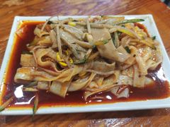 麻酱凉皮-手擀菠菜面(西康路店)