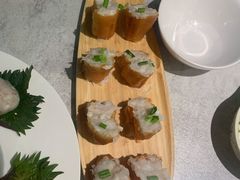 鲜潭手制墨鱼滑老油条-鲜潭蒸汽石锅鱼(五道口购物中心店)