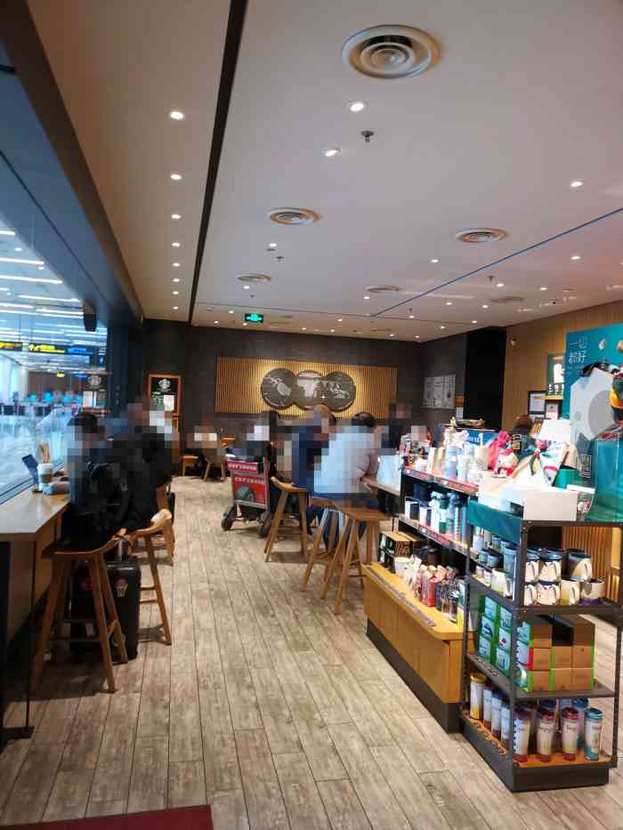 星巴克沈阳桃仙机场到达门店