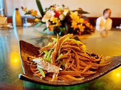 荷兰豆黑腐竹-沣峪鱼庄