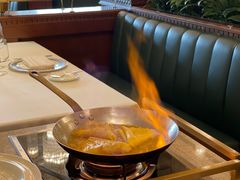 桌前制作可松饼-福楼法餐厅FLO