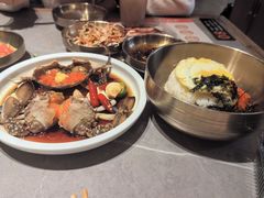 -草家酱蟹炭火烤肉店(珲春南路一店)