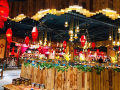 大堂-老滇山寨•云南特色菜•地方菜•民族风情歌舞表演(金碧店)