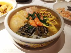 咸肉鳝筒蒸三鲜-玫瑰厅上海菜(兴国路店)