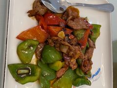 豉椒炒牛肉-东湖别墅湖畔轩餐厅