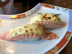 生烤三文鱼芝士握-山葵家·创意料理(宁波来福士店)