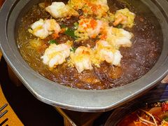 金银蒜凤尾虾-绿茶餐厅(朝阳大悦城店)