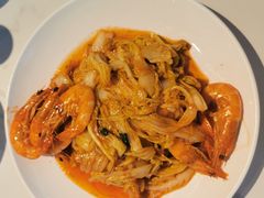 大虾烧白菜-1937青岛老味道·海肠捞饭·青岛菜(大鲍岛栈桥店)