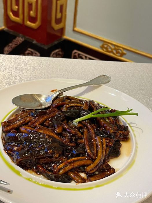 上海和平饭店龙凤厅 Dragon Phoenix本帮鳝丝图片