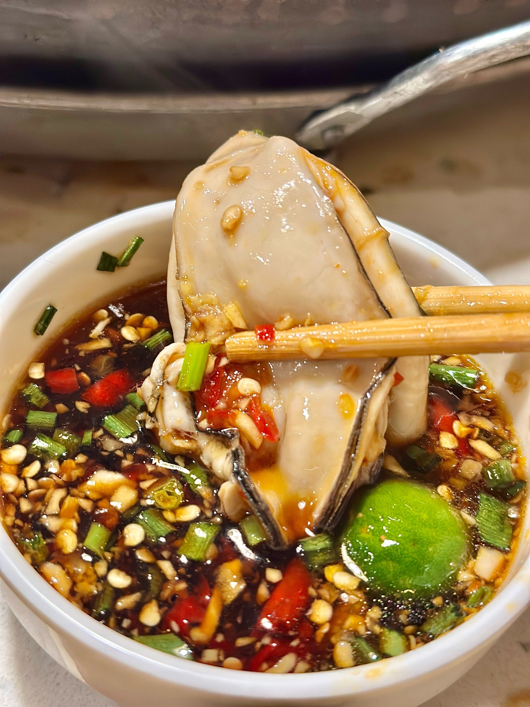 生蚝控来看这!酸汤生蚝好好吃