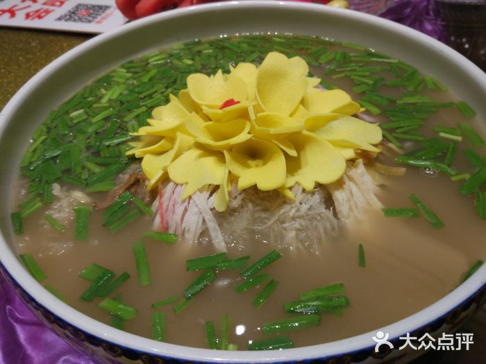 洛阳水席园精品牡丹燕菜图片