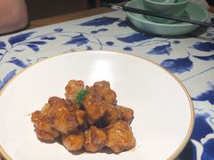 雪花糖醋里脊-绿茶餐厅(布吉万象汇店)