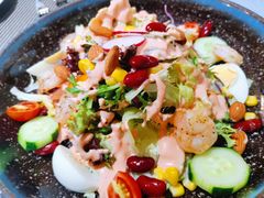 大虾沙拉-悦享绿山墙西餐厅