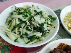 荠菜冬笋肉丝炒年糕-蘭心餐厅(进贤路店)