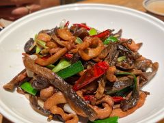 鹿茸菇炒猪肉-破三川·新川菜(静安大融城店)