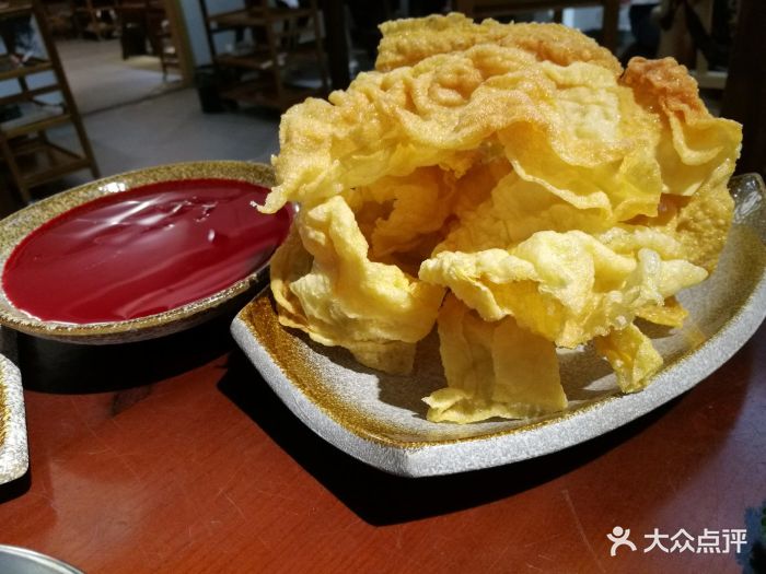 聚码头火锅黄金炸腐竹图片 - 第3张