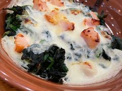 奶汁鸡肉焗菠菜-萨莉亚意式餐厅(特力时尚汇店)