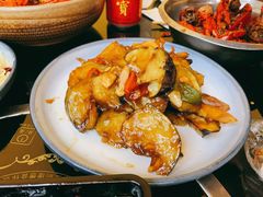 地三鲜-味纯私房菜江湖菜·烧烤.羊蝎子(卡尔店)