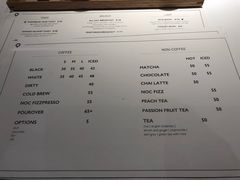 菜单-NOC(西营盘店)