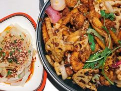 干锅牛蛙-渝蛙馆(新百店)