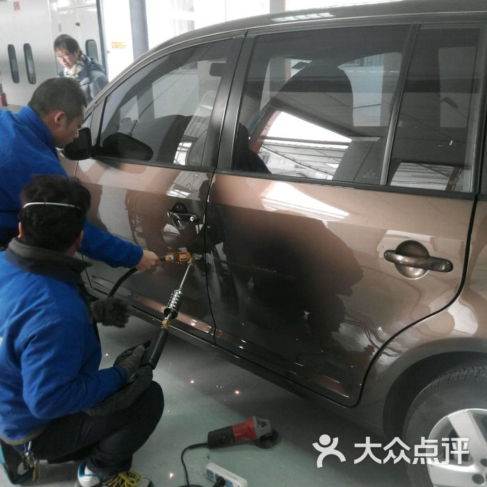 美迅汽车表面快修中心图片-北京喷漆-大众点评网
