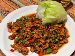 萝勒叶炒碎肉-食肆&Fourteen(武林夜市店)