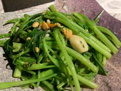 虾酱炒通菜-暹罗湾东南亚餐厅