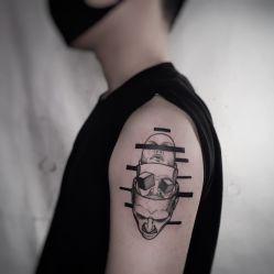 blackwork-黑旗纹身