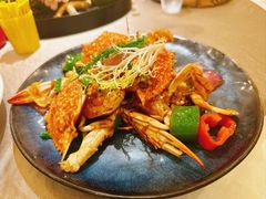 姜葱炒花蟹-喜碧海鲜·二十年本土海鲜老字号(上排店)