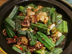 砂锅酱汁秋葵-闽上鲜·福建菜(龙湖滨江天街店)