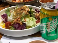 -草家酱蟹炭火烤肉店(珲春南路一店)