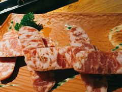台湾飞鱼籽香肠-黑牛の店·和牛烧肉(石家庄万象城店)
